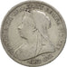 GREAT BRITAIN, Shilling, 1900, KM #780, VF(30-35), Silver, 23.5, 5.54