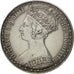 GREAT BRITAIN, Florin, Two Shillings, 1873, KM #746.2, AU(50-53), Silver, 11.30