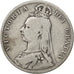 GREAT BRITAIN, 1/2 Crown, 1889, KM #764, VF(20-25), Silver, 13.53