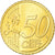 Litwa, 50 Euro Cent, 2015, AU(55-58), Mosiądz, KM:210