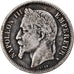 Moneda, Francia, 1 Franc, 1867, Paris, BC+, Plata, KM:806.1, Gadoury:463