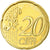 Francja, 20 Euro Cent, 1999, Paris, AU(55-58), Mosiądz, Gadoury:4., KM:1286