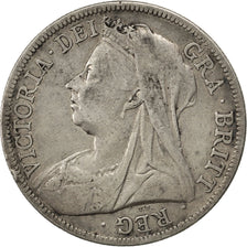 GREAT BRITAIN, 1/2 Crown, 1894, KM #782, VF(30-35), Silver, 32.3, 13.81
