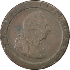 Gran Bretagna, George III, Penny, 1797, MB, Rame, KM:618