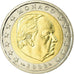 Monaco, 2 Euro, 2002, AU(55-58), Bi-Metallic, Gadoury:MC179, KM:174