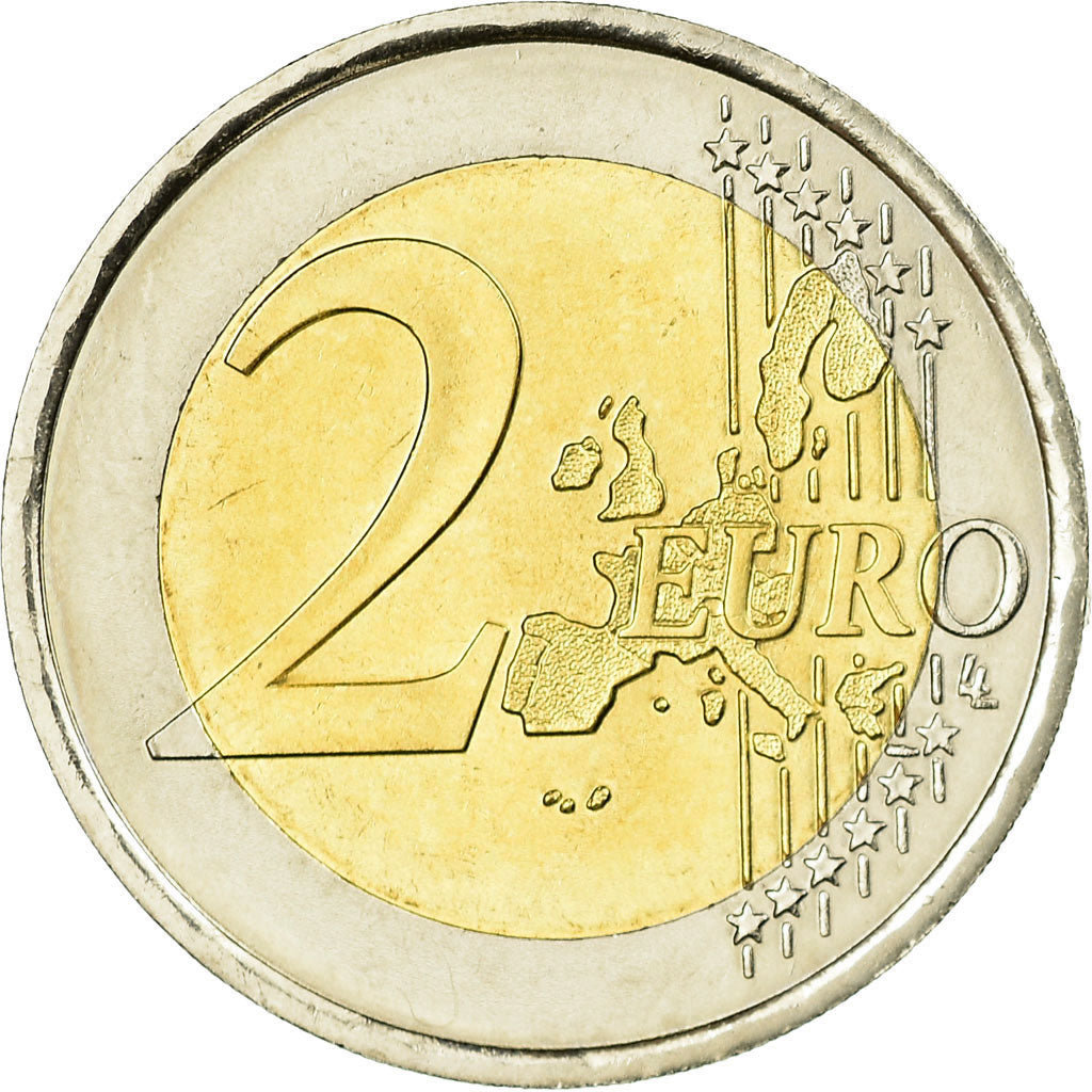 Monaco, 2 Euro, 2002, AU(55-58), Bi-Metallic, Gadoury:MC179, KM:174