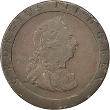 GREAT BRITAIN, Penny, 1797, KM #618, VF(30-35), Copper, 27.66