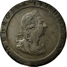 Coin, Great Britain, George III, Penny, 1797, EF(40-45), Copper, KM:618