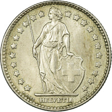 Coin, Switzerland, Franc, 1961, Bern, AU(50-53), Silver, KM:24