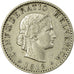 Coin, Switzerland, 20 Rappen, 1919, Bern, EF(40-45), Nickel, KM:29