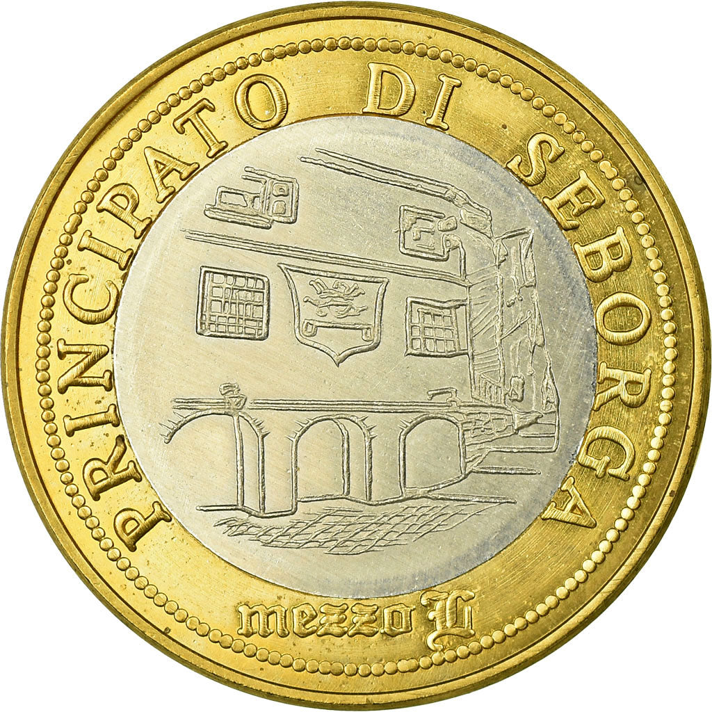 Moneta, SEBORGA, Prince Giorgio I, 1/2 Luigino, 1995, Seborga, SPL-