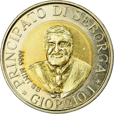 Coin, SEBORGA, Prince Giorgio I, 2 Luigi, 1996, Seborga, AU(55-58), Bi-Metallic