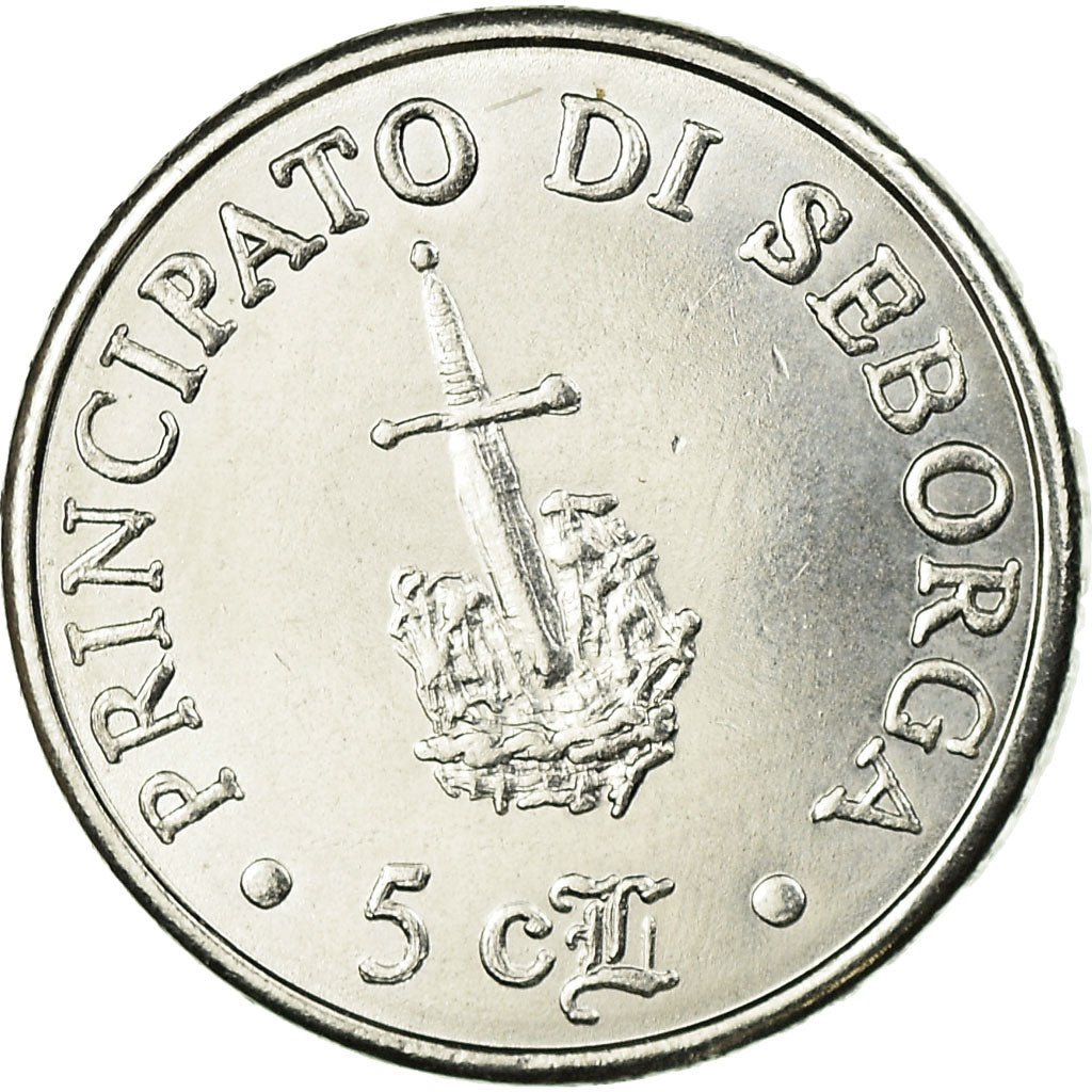 Coin, SEBORGA, Prince Giorgio I, 5 Centesimi, 1995, Seborga, AU(55-58)