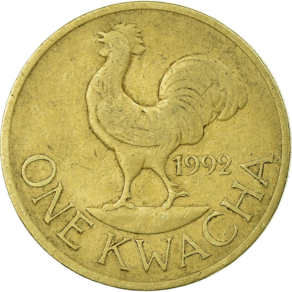 Coin, Malawi, Kwacha, 1992, EF(40-45), Nickel-brass, KM:20