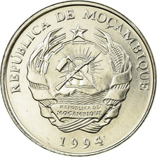 Monnaie, Mozambique, 50 Meticais, 1994, Royal Mint, TTB+, Nickel Clad Steel