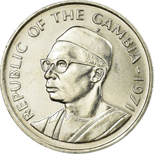Coin, GAMBIA, THE, 50 Bututs, 1971, AU(55-58), Copper-nickel, KM:12
