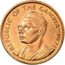 Moneta, GAMBIA, 5 Bututs, 1971, AU(55-58), Bronze, KM:9