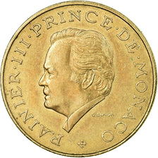 Münze, Monaco, Rainier III, 10 Francs, 1979, SS, Copper-Nickel-Aluminum