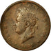 Moneda, Gran Bretaña, George IV, Penny, 1826, BC+, Cobre, KM:693