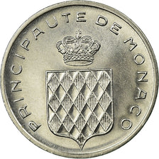Coin, Monaco, Rainier III, Centime, 1977, AU(55-58), Stainless Steel, KM:155