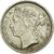 Monnaie, Straits Settlements, Victoria, 10 Cents, 1901, SUP, Argent, KM:11