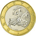 Coin, Monaco, Rainier III, 10 Francs, 1989, EF(40-45), Bi-Metallic, KM:163