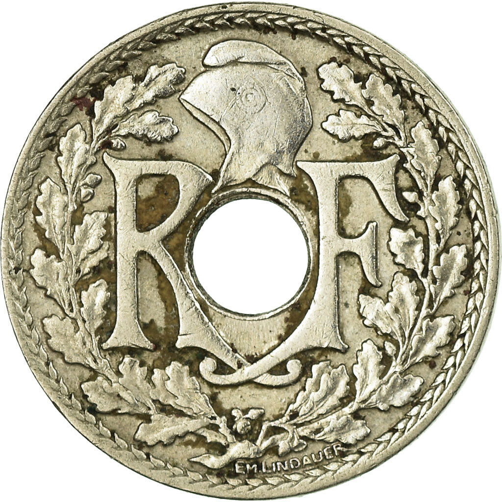 Munten, Frankrijk, Lindauer, 10 Centimes, 1934, Paris, ZF, Copper-nickel