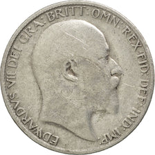 GREAT BRITAIN, 6 Pence, 1902, KM #799, VF(20-25), Silver, 19.5, 2.70