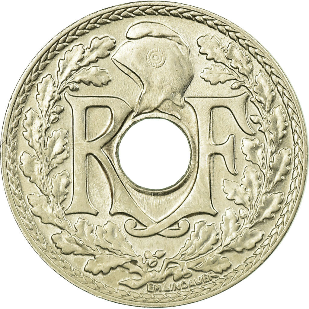 Coin, France, Lindauer, 10 Centimes, 1939, Paris, EF(40-45), Nickel-Bronze