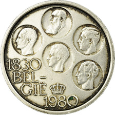 Coin, Belgium, 500 Francs, 500 Frank, 1980, Brussels, EF(40-45), Silver Clad