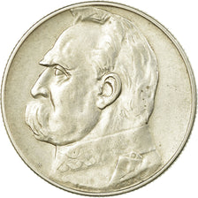 Coin, Poland, 5 Zlotych, 1936, Warsaw, AU(50-53), Silver, KM:28