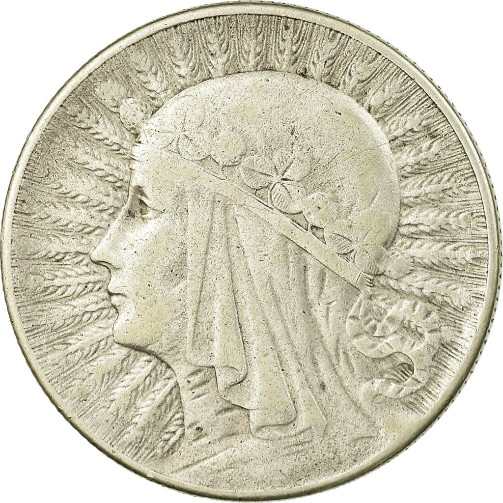 Moneta, Polonia, 5 Zlotych, 1933, Warsaw, MB+, Argento, KM:21