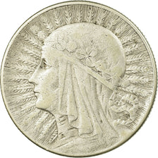 Moneta, Polonia, 5 Zlotych, 1933, Warsaw, MB+, Argento, KM:21