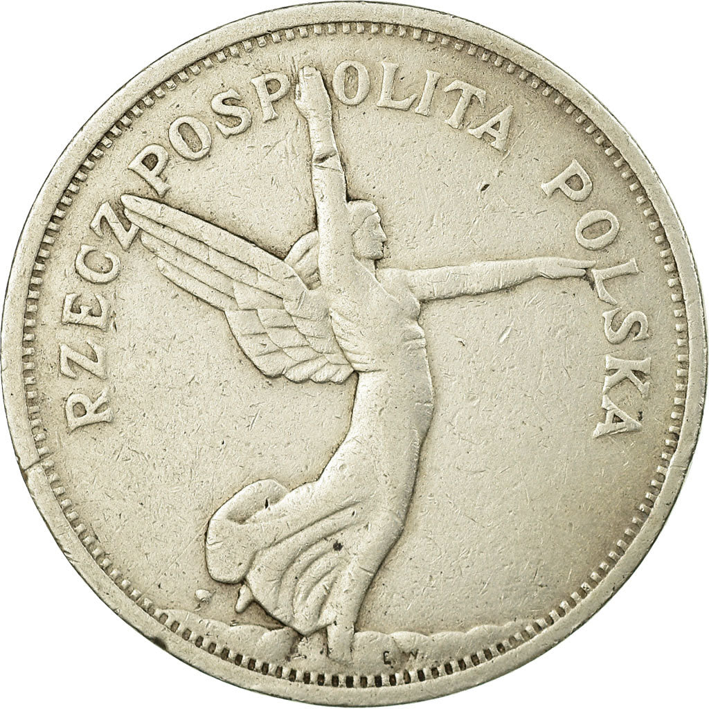 Monnaie, Pologne, 5 Zlotych, 1928, Warsaw, TB+, Argent, KM:18