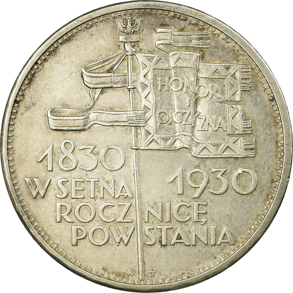 Moneta, Polonia, 5 Zlotych, 1930, Warsaw, BB, Argento, KM:19.1