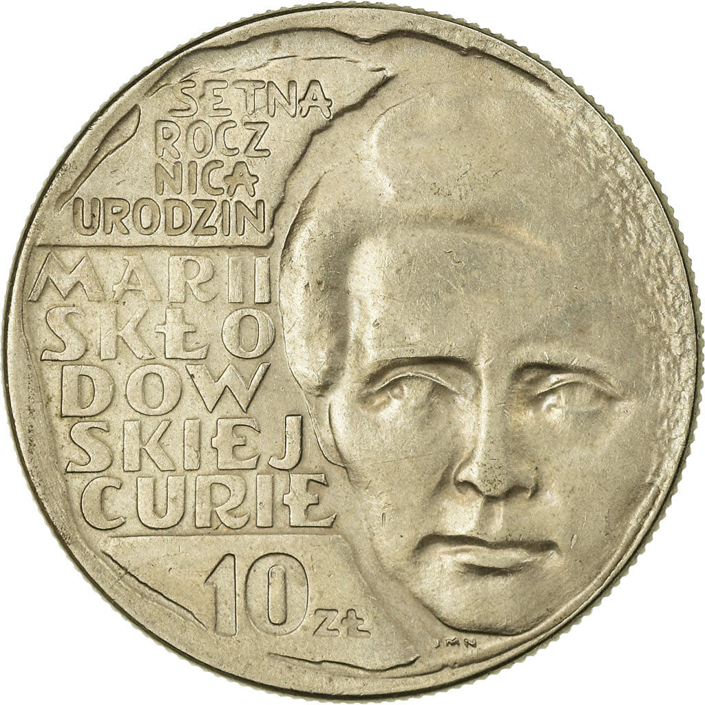 Coin, Poland, 10 Zlotych, 1967, Warsaw, EF(40-45), Copper-nickel, KM:59