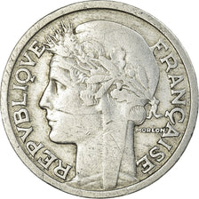 Coin, France, Morlon, 2 Francs, 1945, Beaumont - Le Roger, VF(30-35), Aluminum
