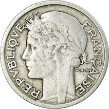 Coin, France, Morlon, 2 Francs, 1945, Castelsarrasin, VF(30-35), Aluminum