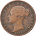 GREAT BRITAIN, 1/2 Penny, 1851, KM #726, VF(30-35), Copper, 9.10