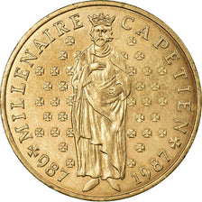 Münze, Frankreich, Millennium of King Capet and France, 10 Francs, 1987, S