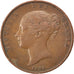 GREAT BRITAIN, Penny, 1841, KM #739, EF(40-45), Copper, 18.60