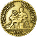 Moneda, Francia, Chambre de commerce, 2 Francs, 1926, Paris, BC+, Aluminio -