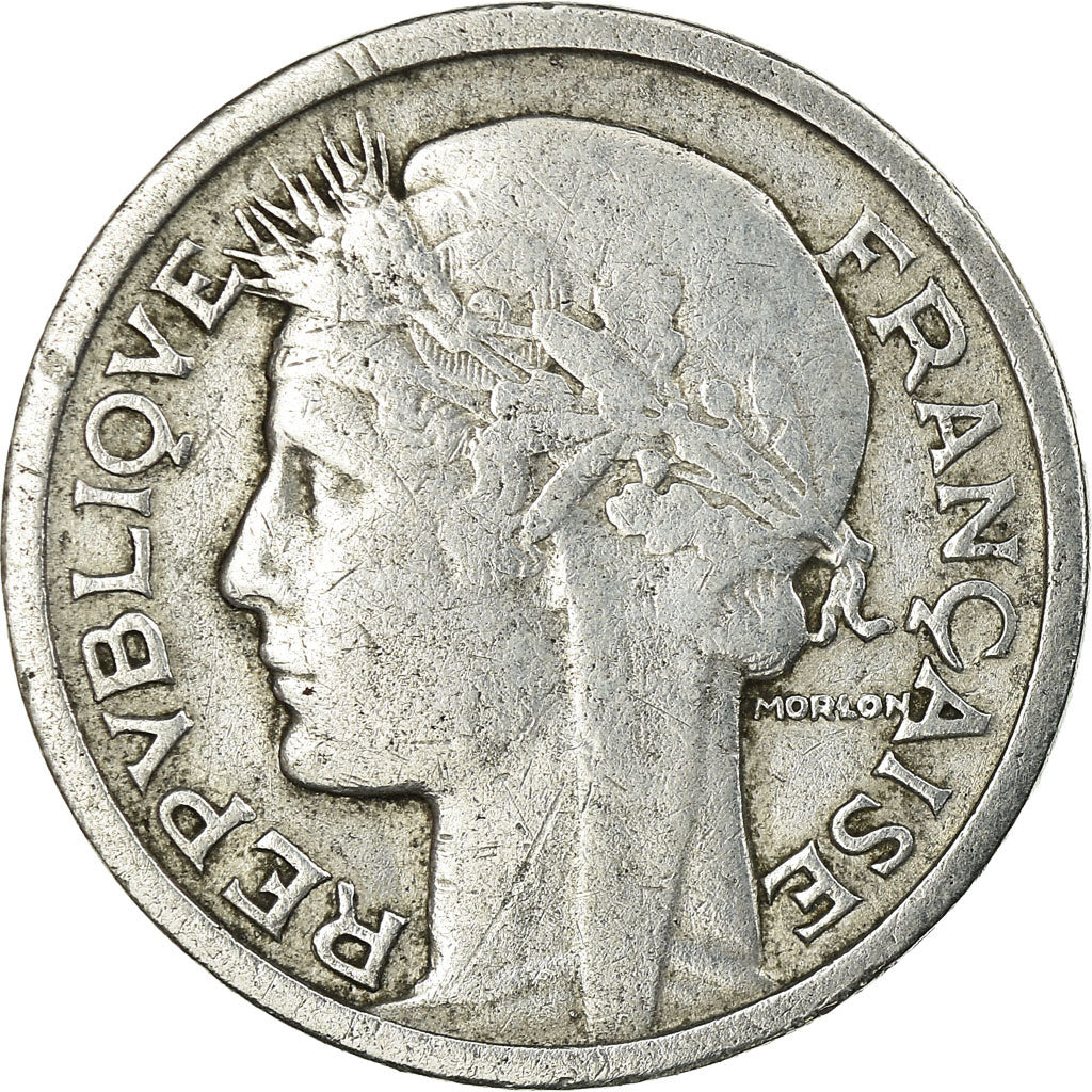 Münze, Frankreich, Morlon, Franc, 1946, Beaumont - Le Roger, SGE+, Aluminium