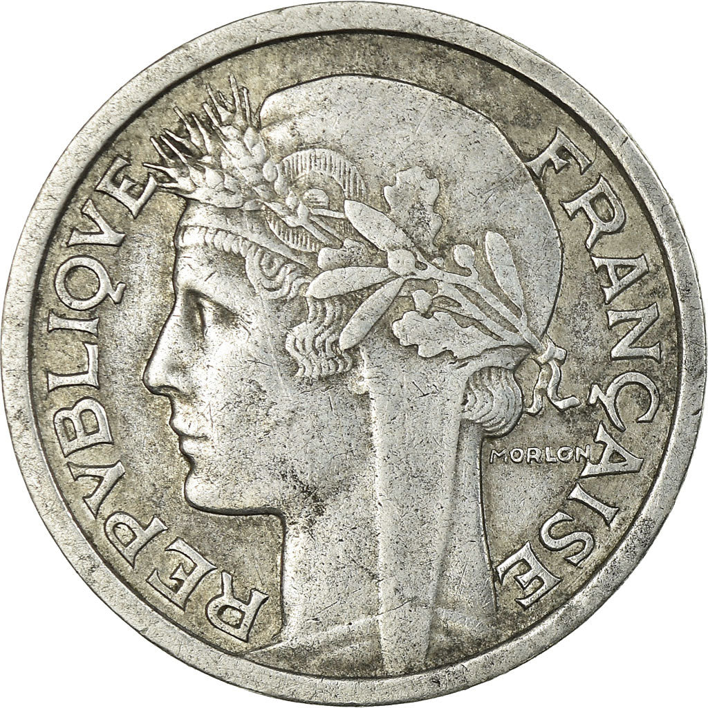 Monnaie, France, Morlon, Franc, 1957, TTB, Aluminium, Gadoury:473b, KM:885a.1