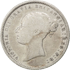 GREAT BRITAIN, 6 Pence, 1871, KM #751.1, VF(30-35), Silver, 2.73