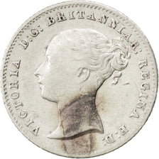 GREAT BRITAIN, 4 Pence, Groat, 1838, KM #731.1, VF(30-35), Silver, 1.85