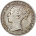 GREAT BRITAIN, 3 Pence, 1861, KM #730, AU(50-53), Silver, 1.39
