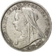 Coin, Great Britain, Victoria, Crown, 1893, AU(50-53), Silver, KM:783
