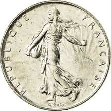 Münze, Frankreich, Semeuse, Franc, 1991, SS+, Nickel, KM:925.2, Gadoury:474