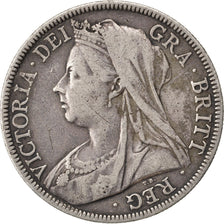 GREAT BRITAIN, 1/2 Crown, 1894, KM #782, VF(30-35), Silver, 32.3, 13.93